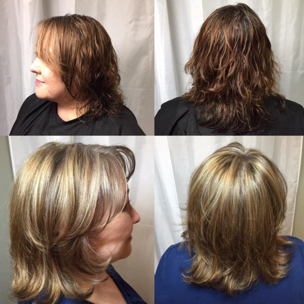 Before & After - Trendsetters Salon located in Poquonock, CT